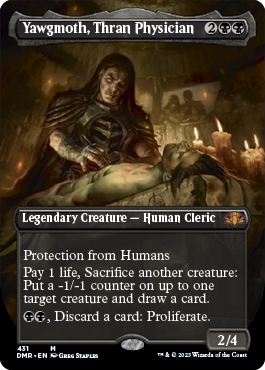 Yawgmoth, Thran Physician Dominaria Remastered Alternate Art